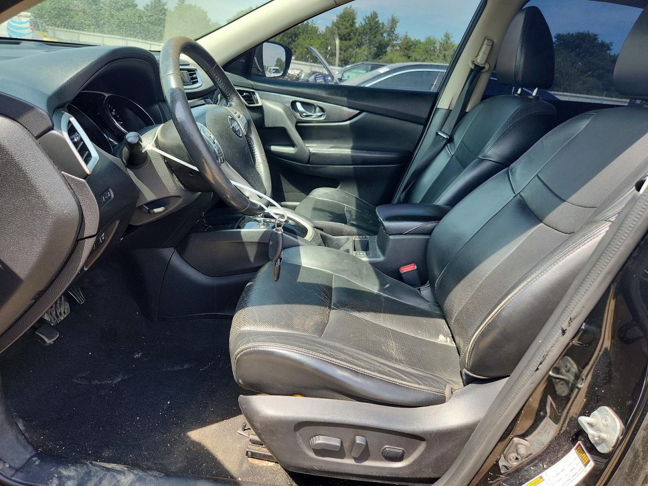 2014 Nissan Rogue Sl Черный vin: 5N1AT2MV7EC794851