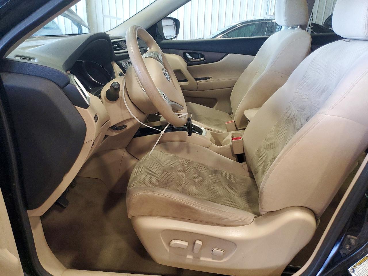 2014 Nissan Rogue Sv Черный vin: 5N1AT2MV7EC795806