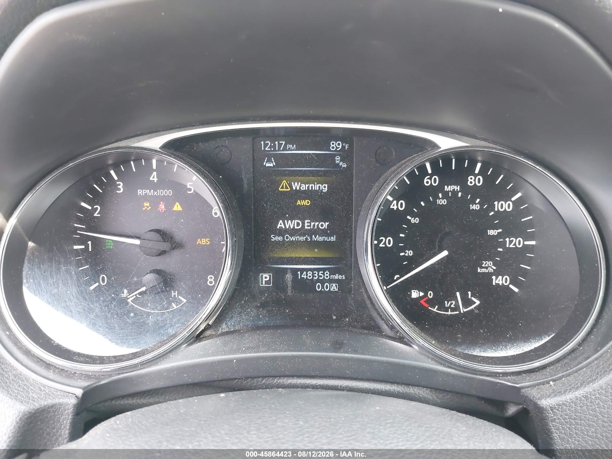 2014 Nissan Rogue Sv Синий vin: 5N1AT2MV7EC815150