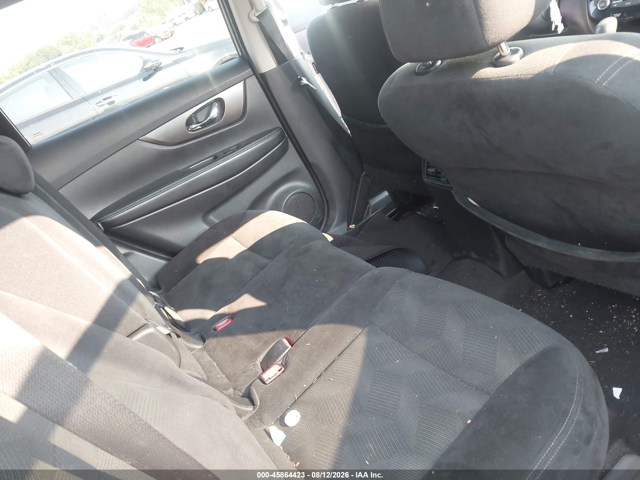 2014 Nissan Rogue Sv Синий vin: 5N1AT2MV7EC815150