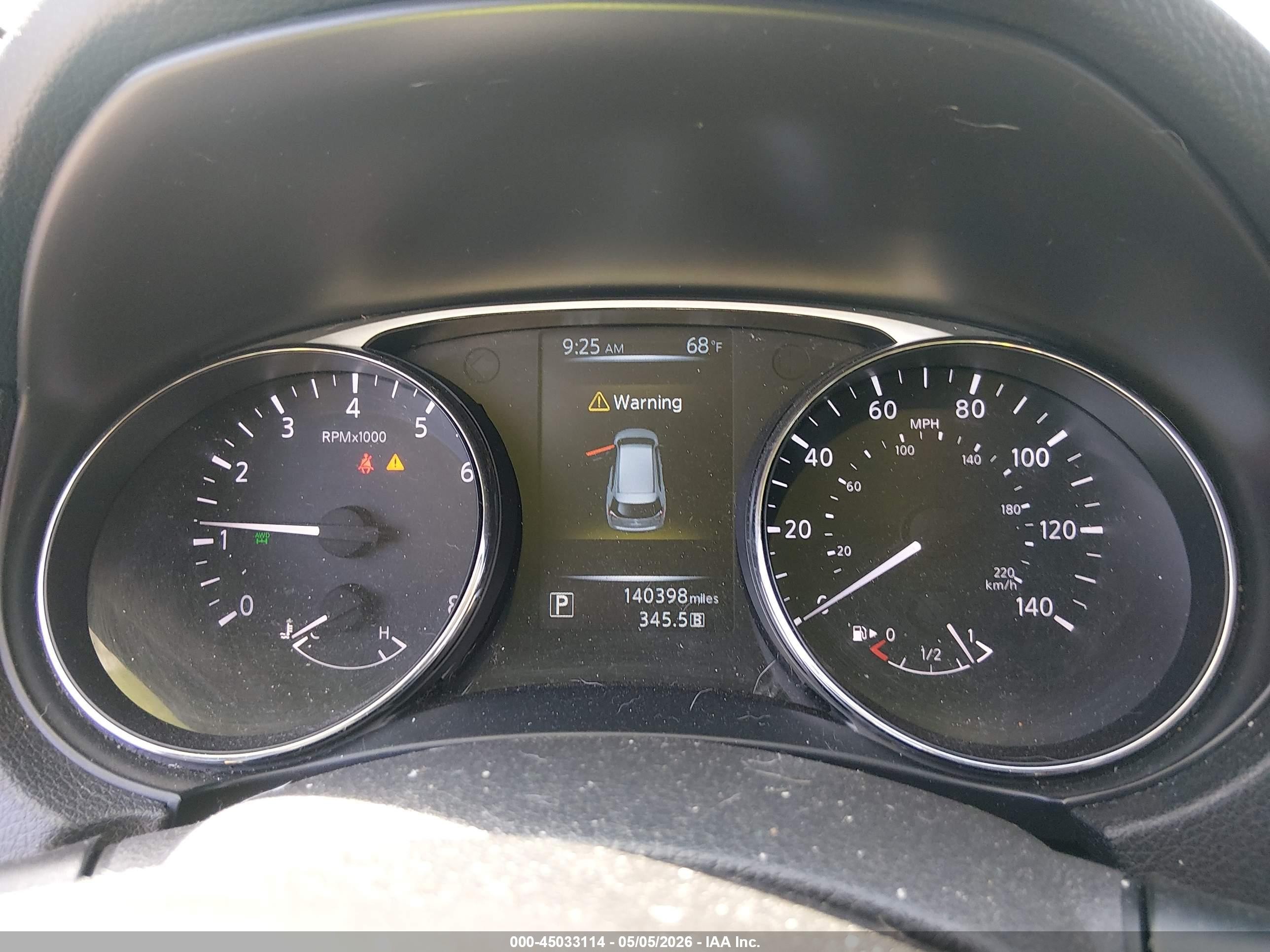 2014 Nissan Rogue Sl Gray vin: 5N1AT2MV7EC848665