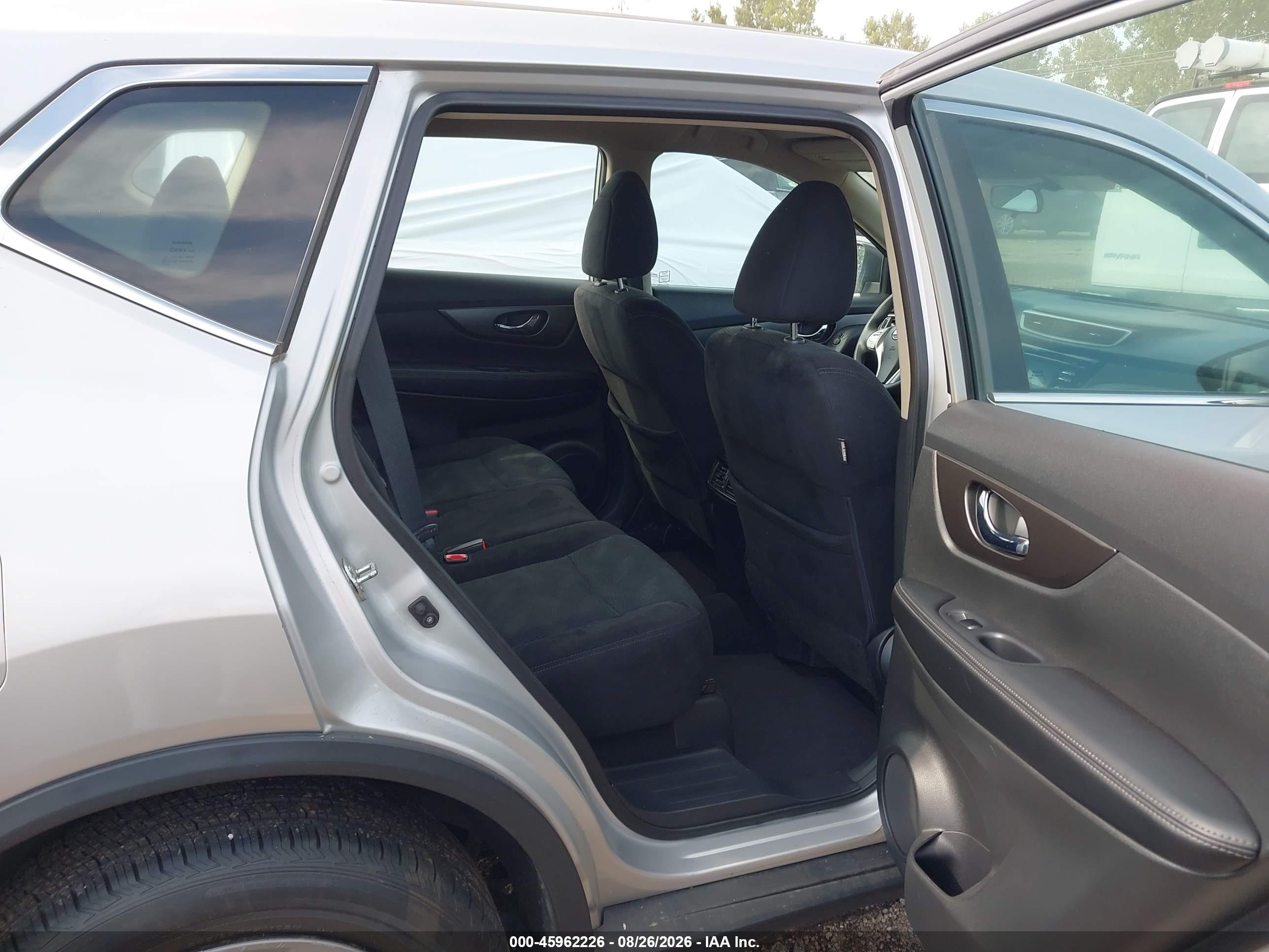2014 Nissan Rogue S/sl/sv Серебряный vin: 5N1AT2MV7EC850867