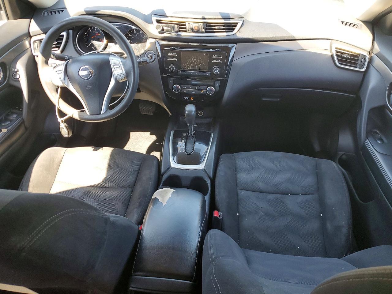 2014 Nissan Rogue Sv Black vin: 5N1AT2MV7EC857446