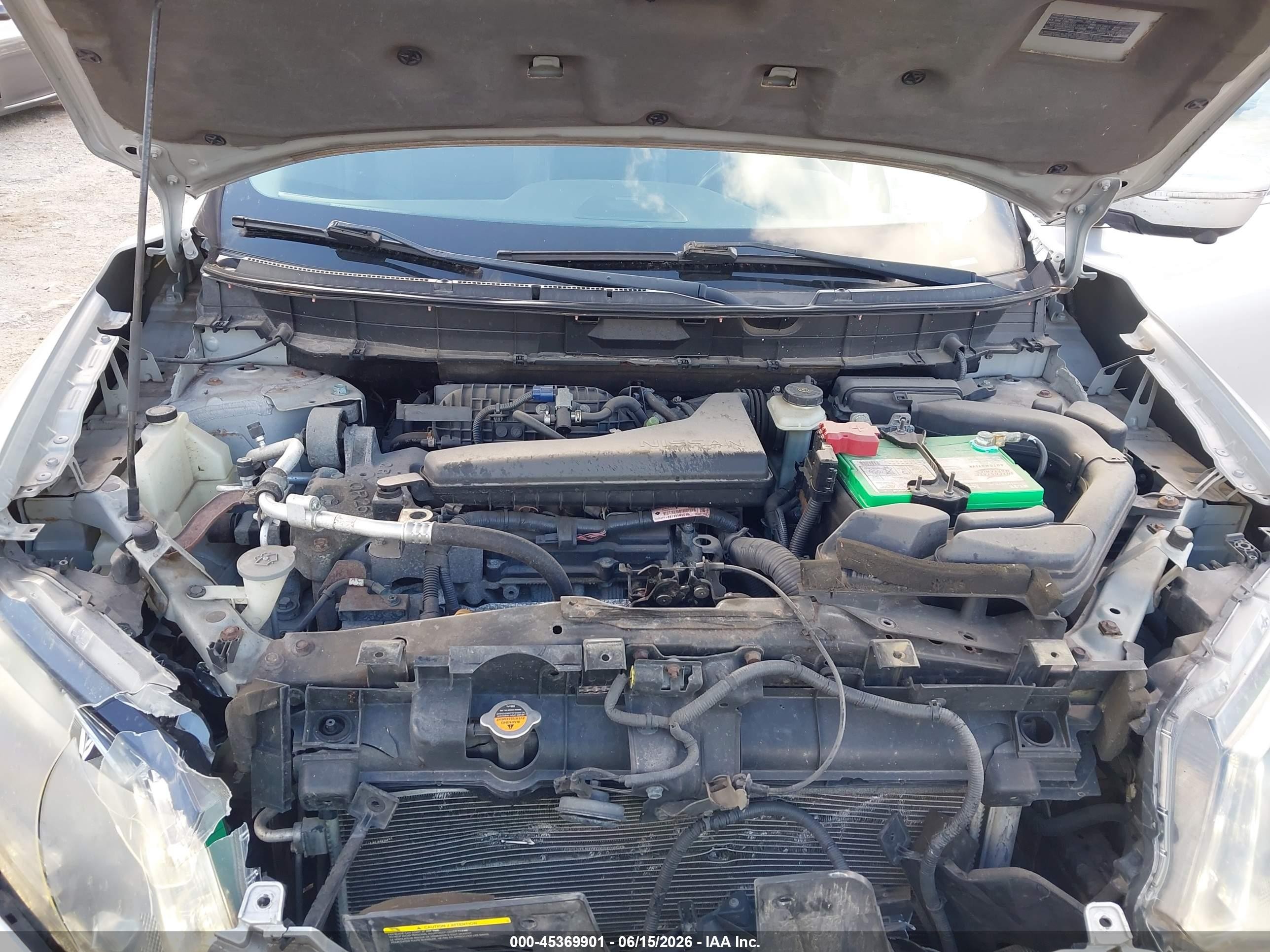 2014 Nissan Rogue Sl Silver vin: 5N1AT2MV7EC861576