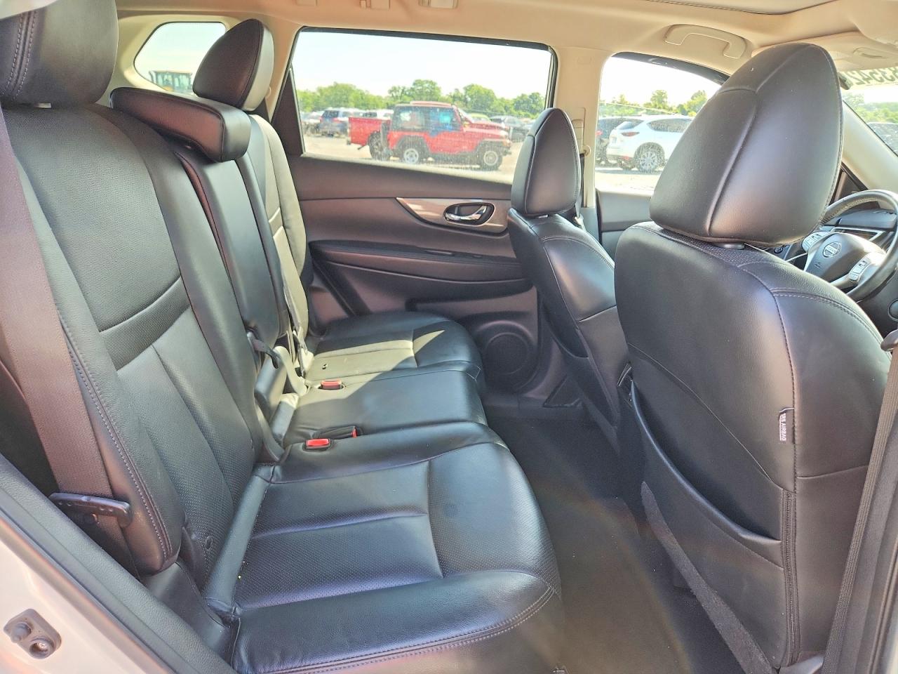2014 Nissan Rogue Sl White vin: 5N1AT2MV7EC872349