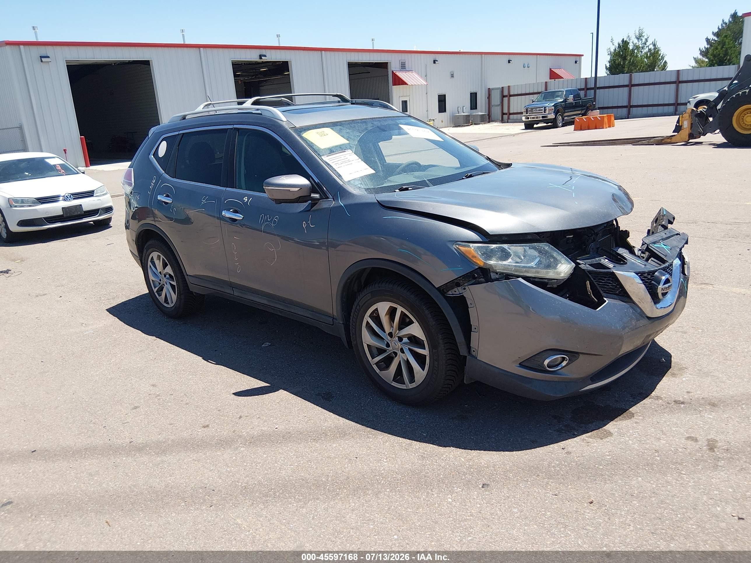 2015 Nissan Rogue S/sl/sv Черный vin: 5N1AT2MV7FC751693