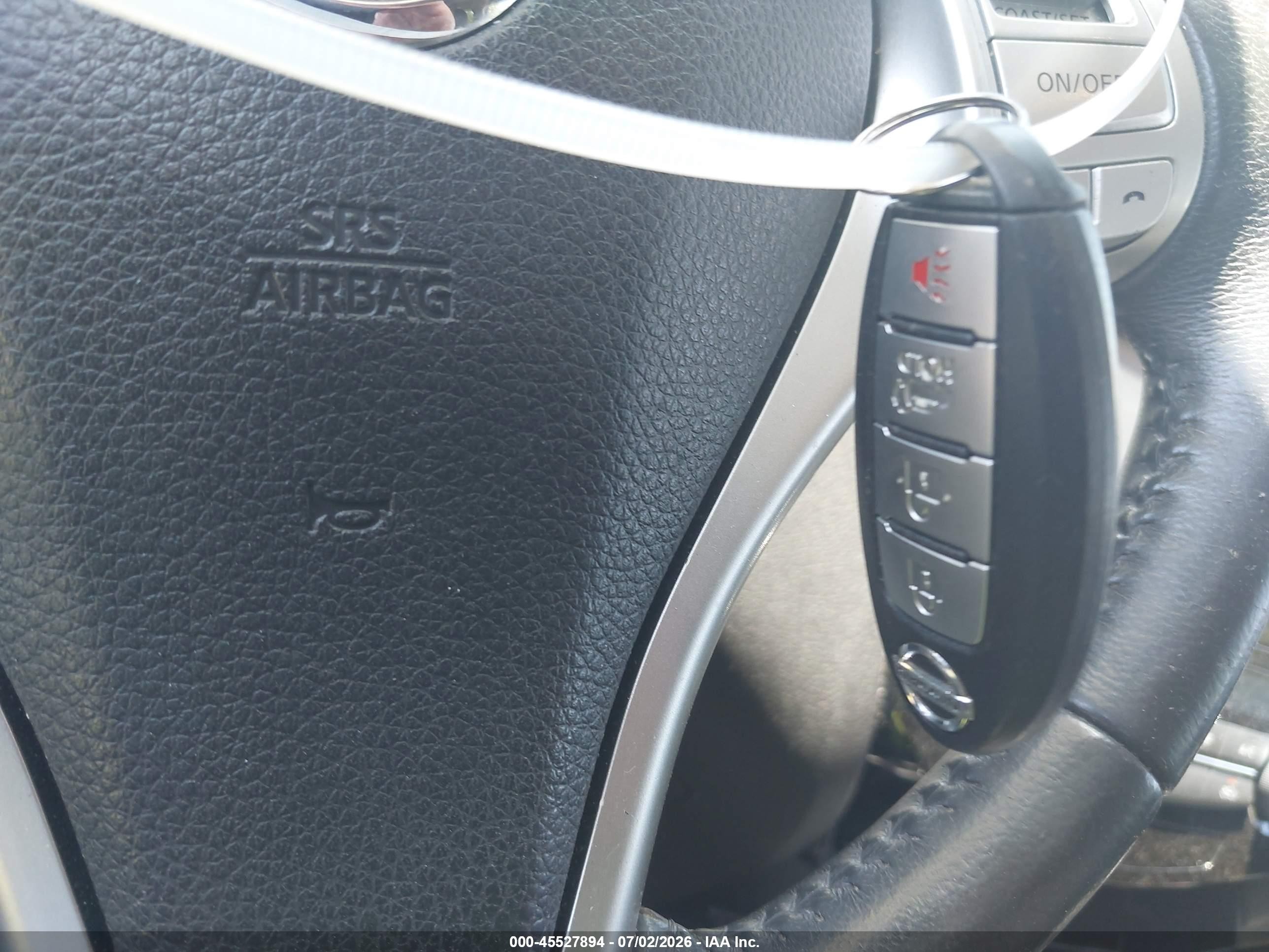 2015 Nissan Rogue Sl Blue vin: 5N1AT2MV7FC807521
