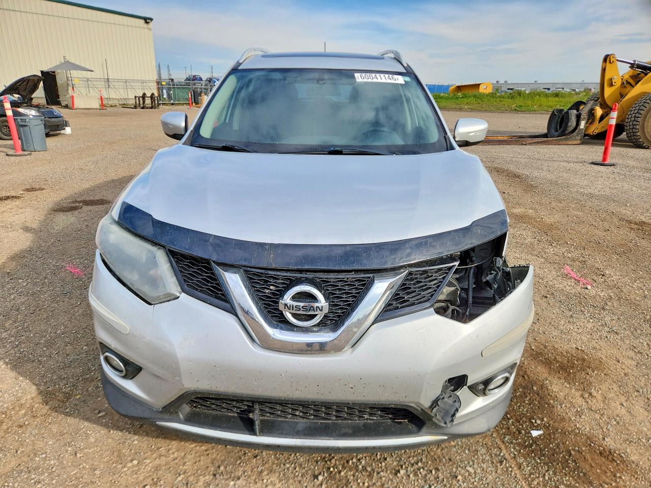 2015 Nissan Rogue S Silver vin: 5N1AT2MV7FC832192