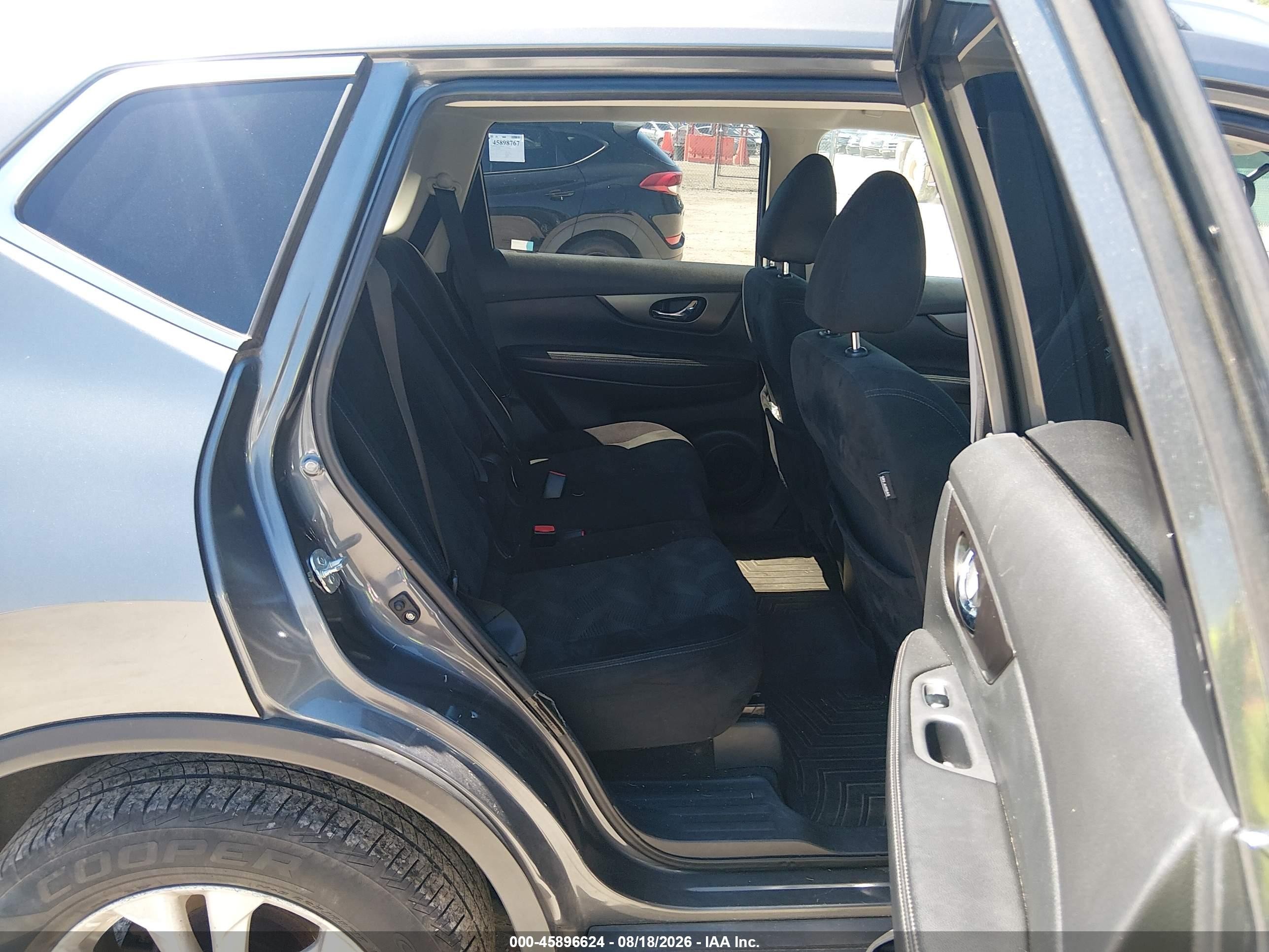 2015 Nissan Rogue Sv Gray vin: 5N1AT2MV7FC842771