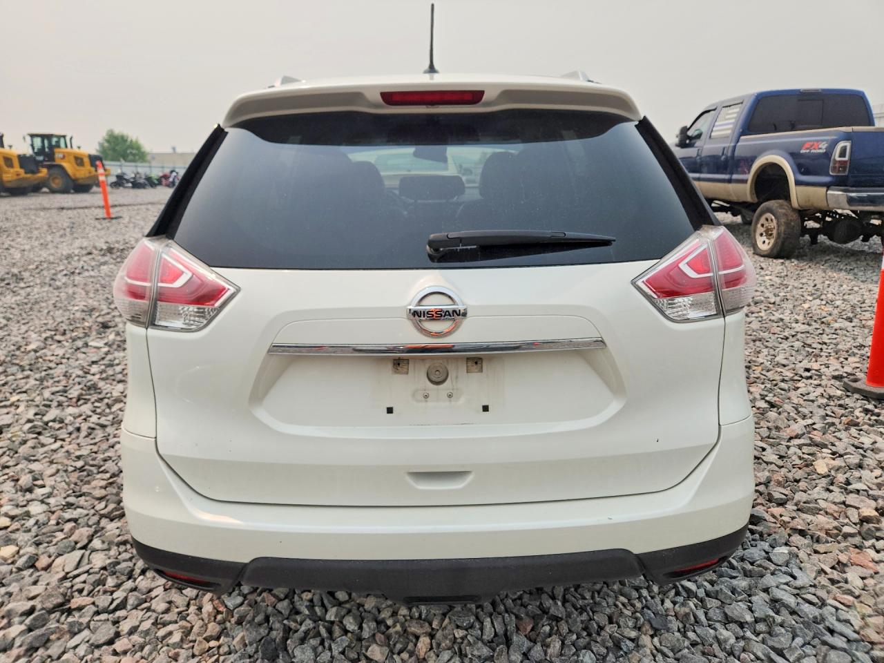 2015 Nissan Rogue Sl White vin: 5N1AT2MV7FC860638