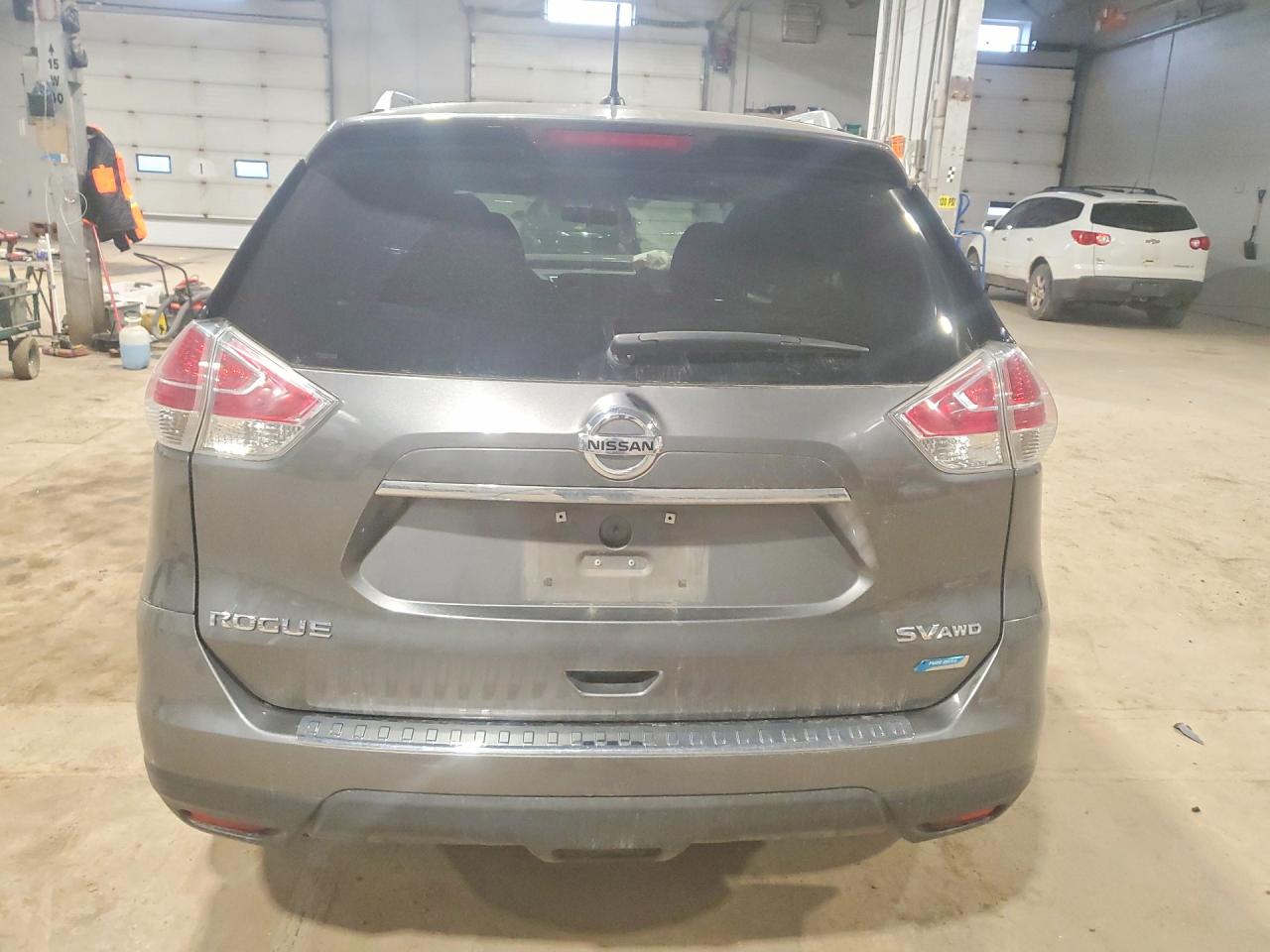 2015 Nissan Rogue S Gray vin: 5N1AT2MV7FC905688