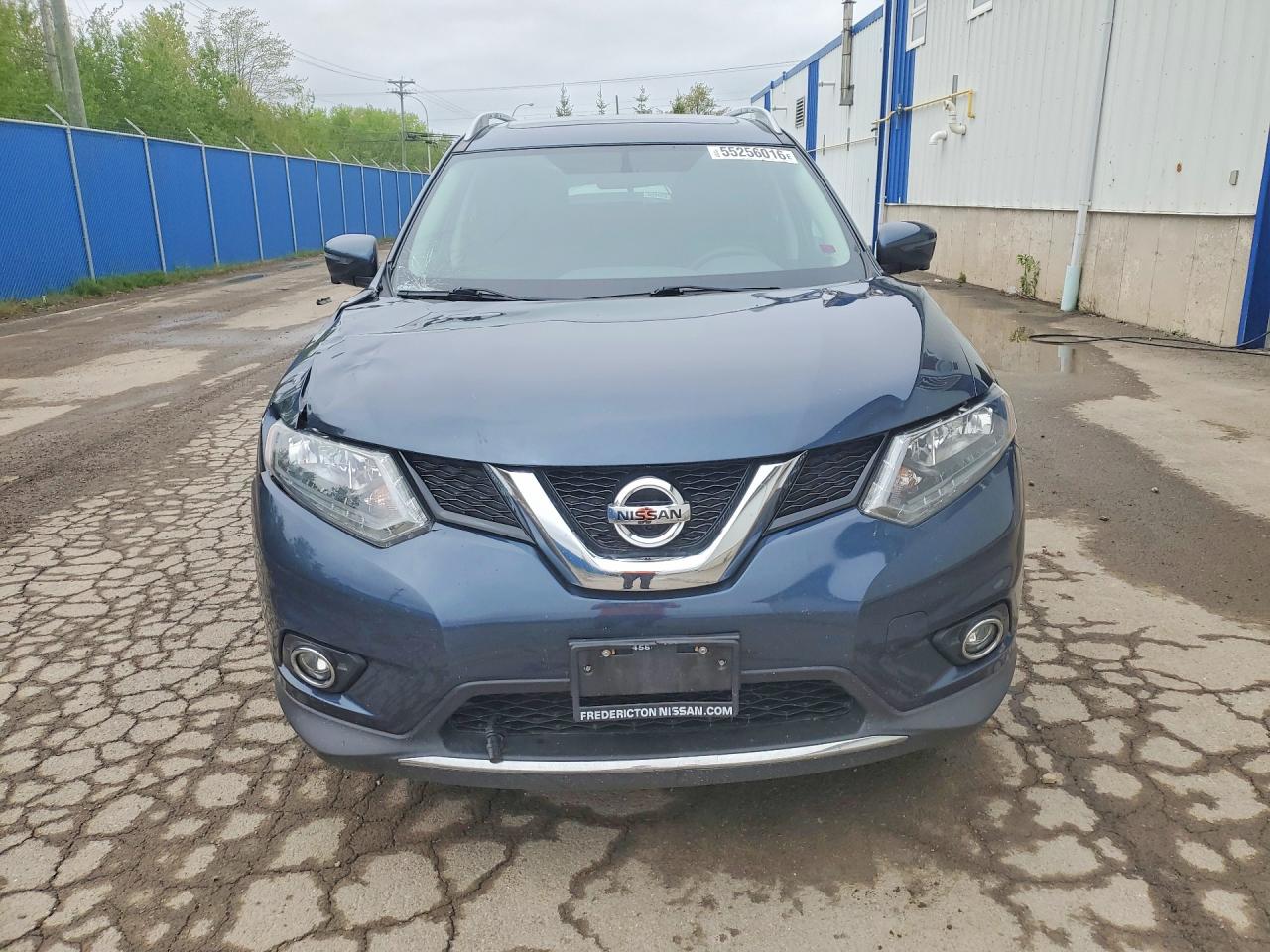2016 Nissan Rogue S Blue vin: 5N1AT2MV7GC794528