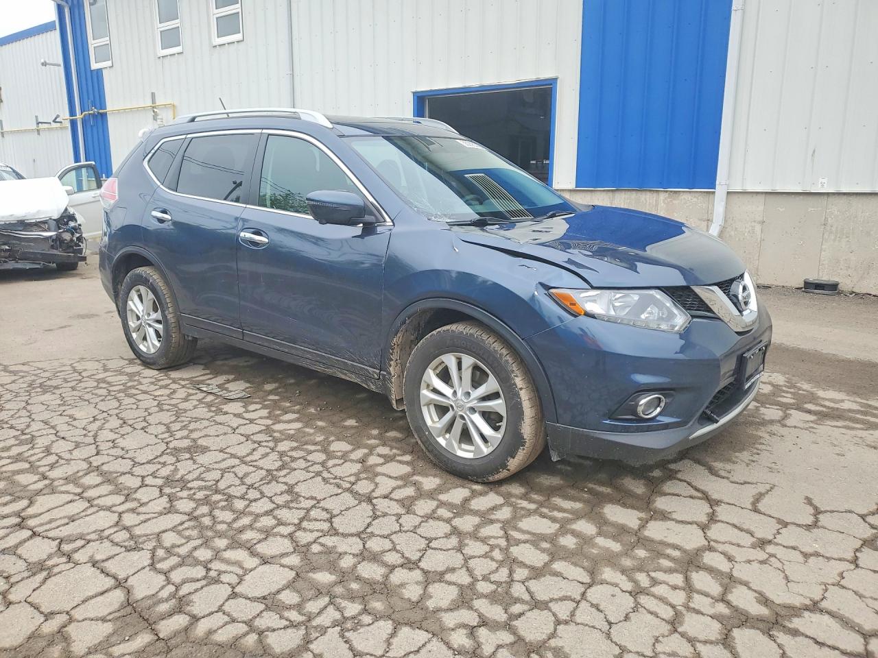 2016 Nissan Rogue S Blue vin: 5N1AT2MV7GC794528