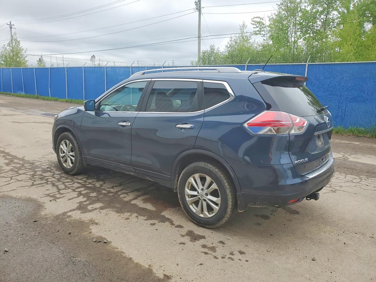 2016 Nissan Rogue S Blue vin: 5N1AT2MV7GC794528