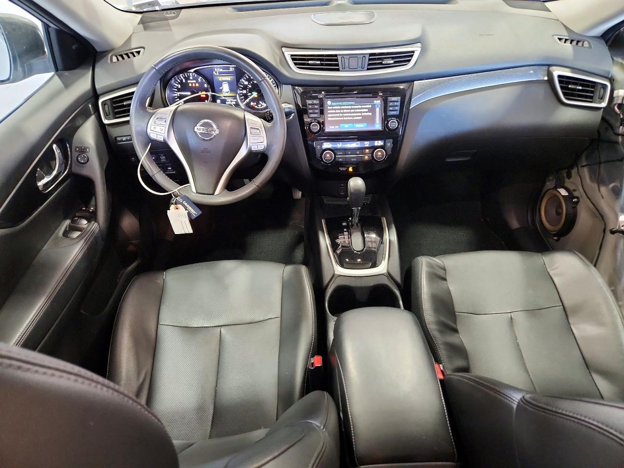 2016 Nissan Rogue Sl Серебряный vin: 5N1AT2MV7GC872113
