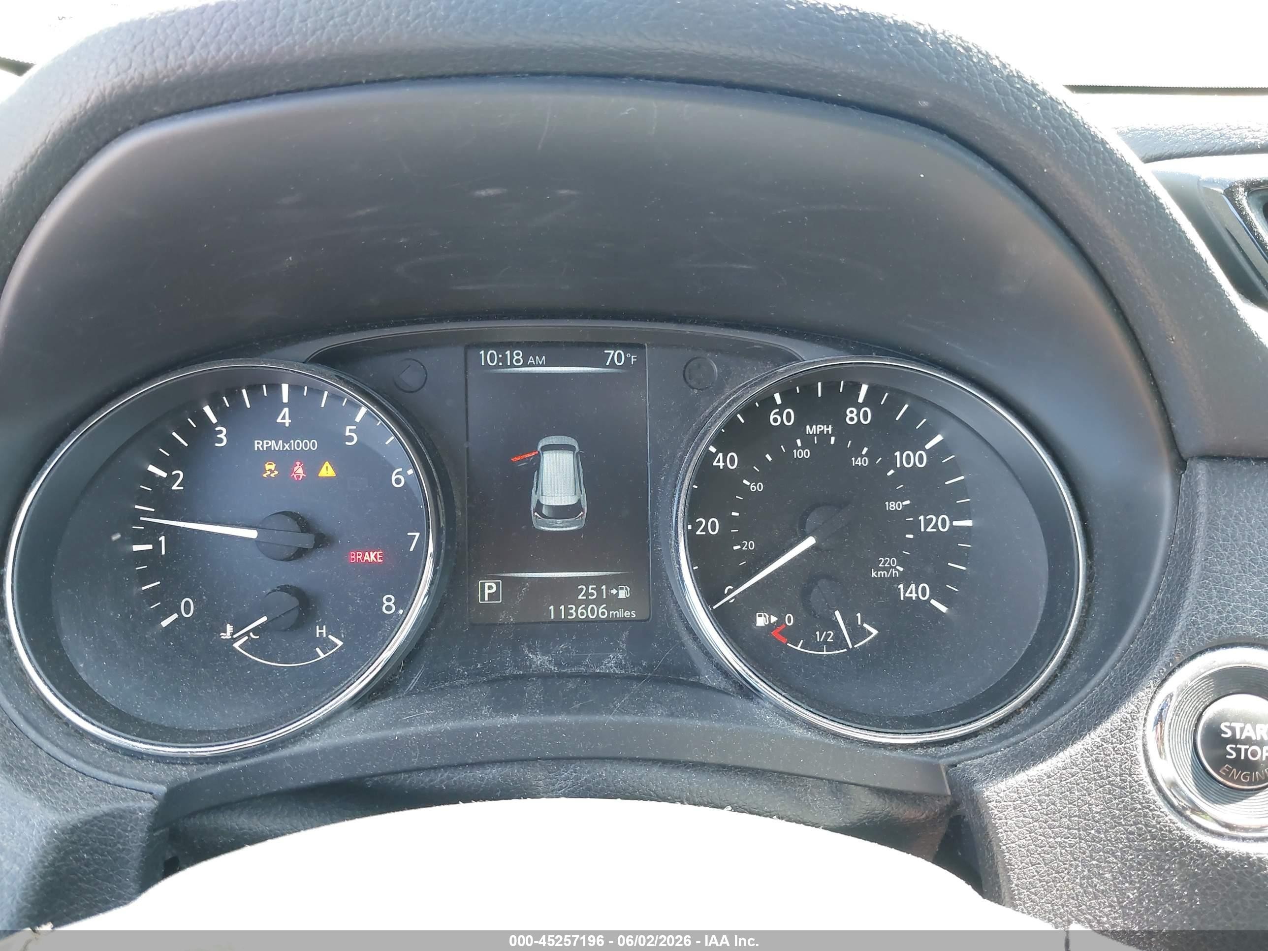 2017 Nissan Rogue Sl Blue vin: 5N1AT2MV7HC749509