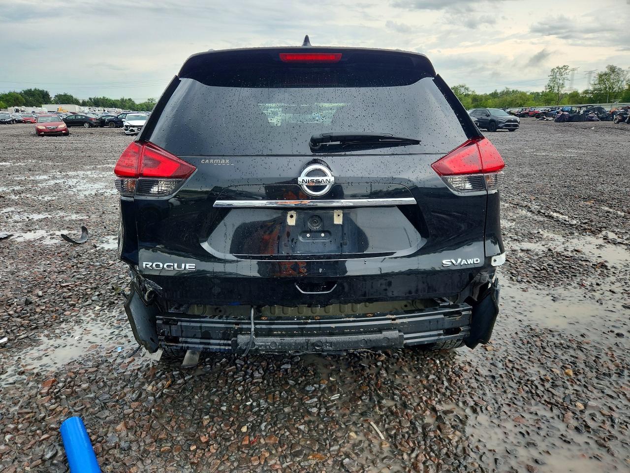 2017 Nissan Rogue Sv Black vin: 5N1AT2MV7HC819252