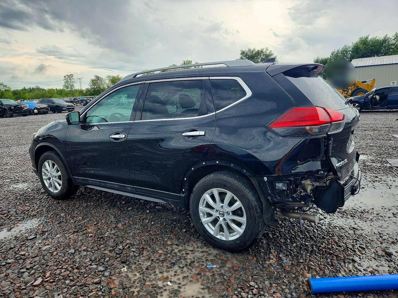 2017 Nissan Rogue Sv Black vin: 5N1AT2MV7HC819252