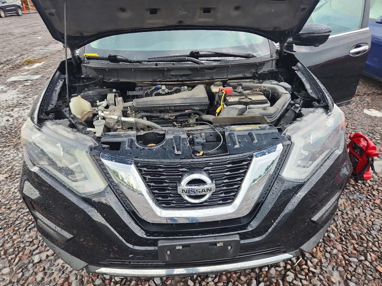 2017 Nissan Rogue Sv Black vin: 5N1AT2MV7HC819252