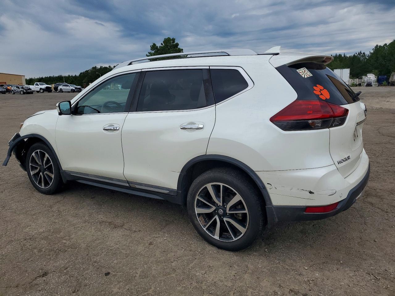 2019 Nissan Rogue Sl White vin: 5N1AT2MV7KC719482