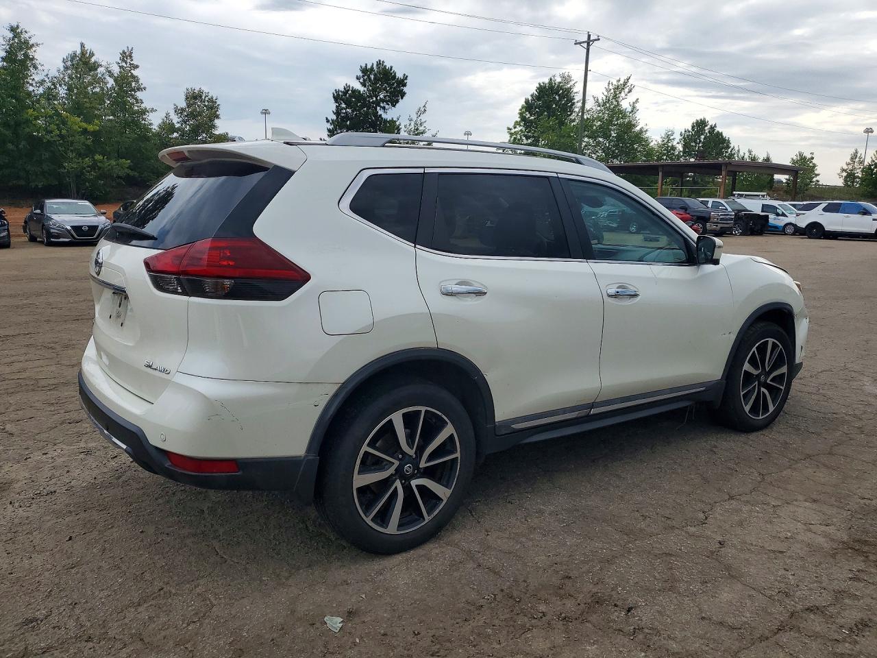 2019 Nissan Rogue Sl White vin: 5N1AT2MV7KC719482