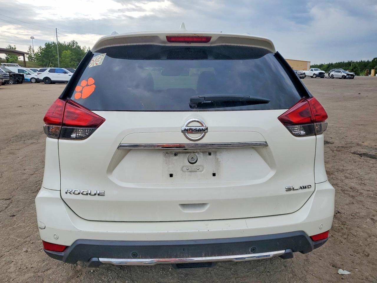 2019 Nissan Rogue Sl White vin: 5N1AT2MV7KC719482