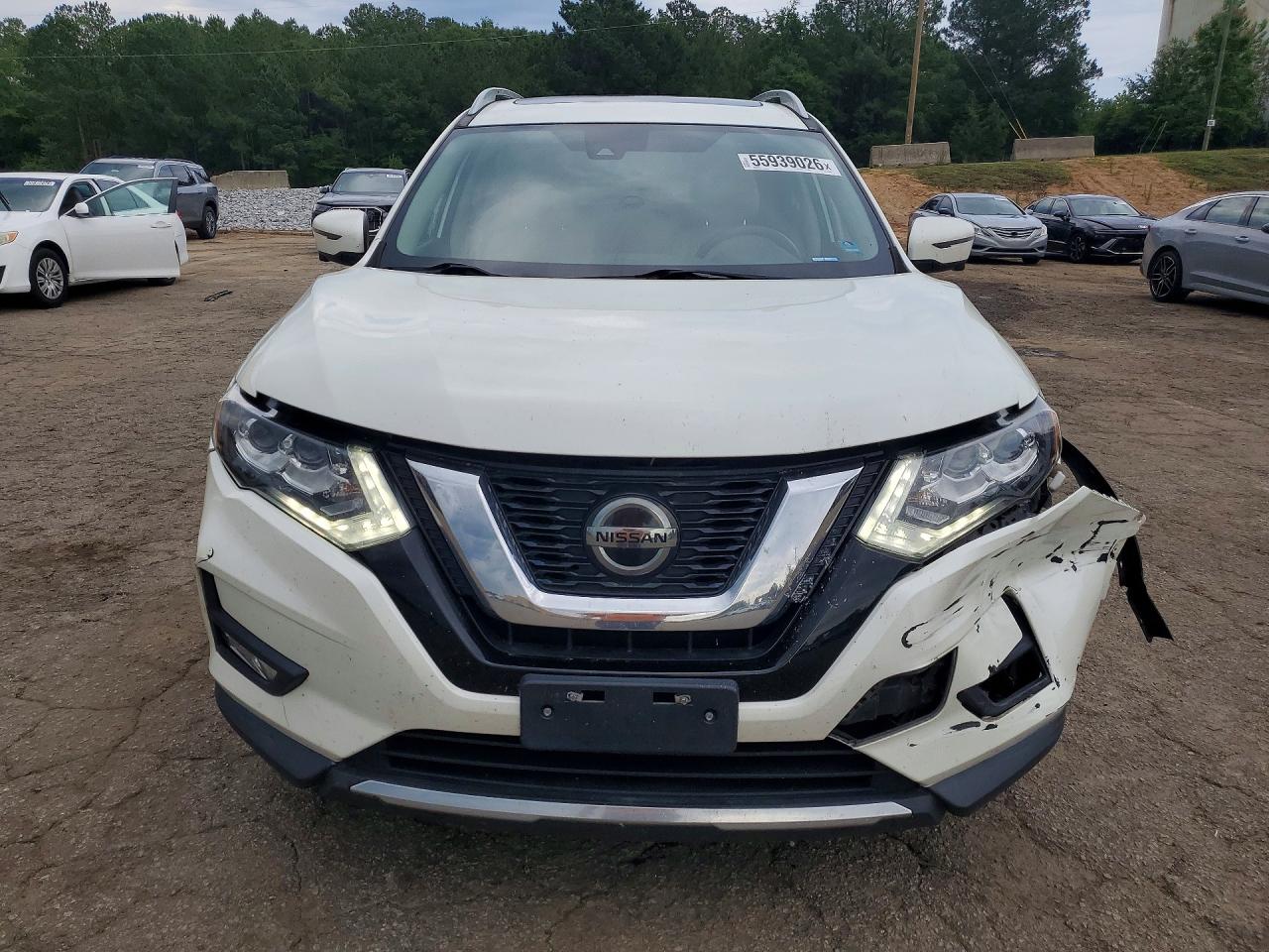 2019 Nissan Rogue Sl White vin: 5N1AT2MV7KC719482
