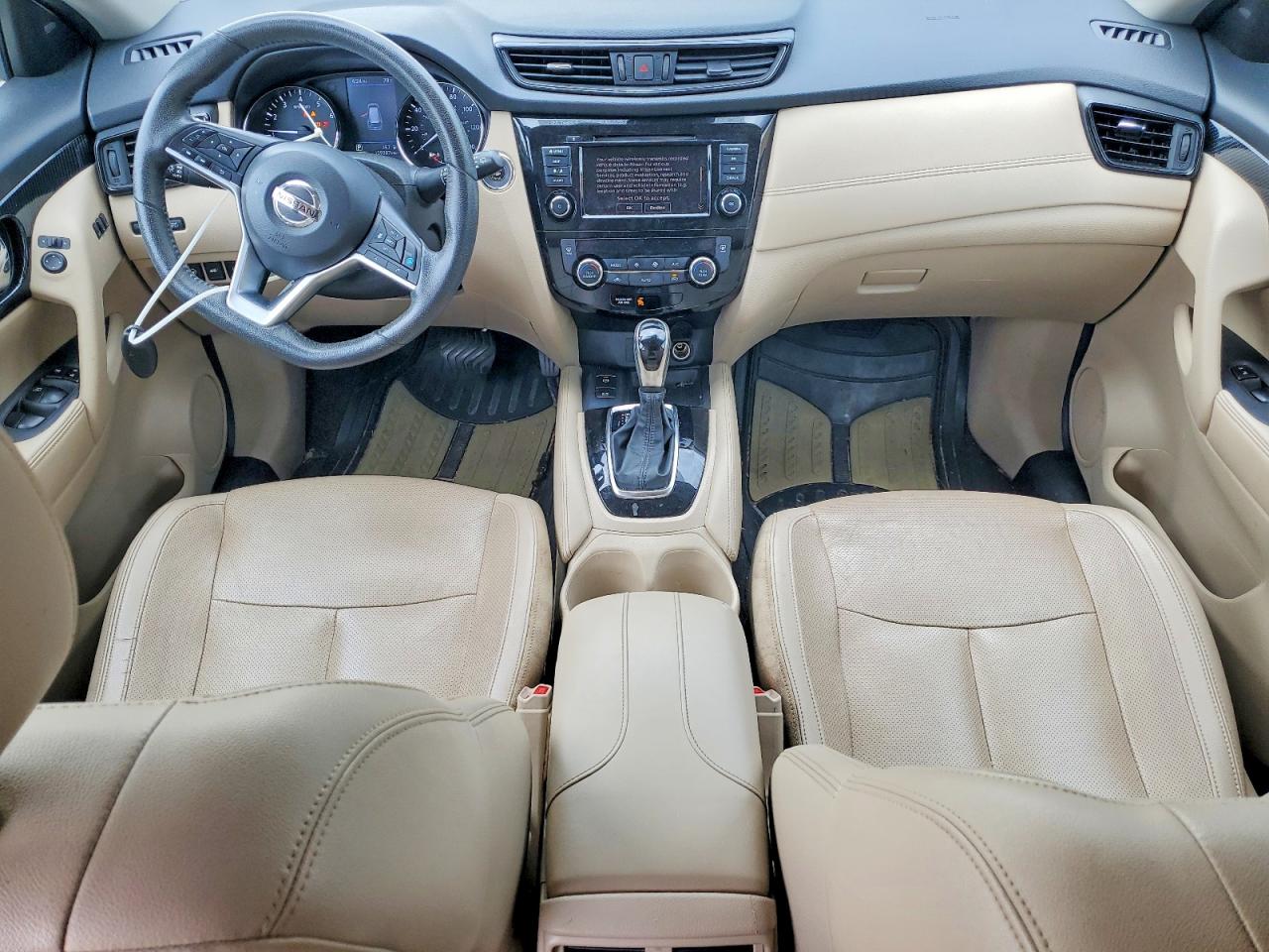 2019 Nissan Rogue Sl White vin: 5N1AT2MV7KC719482