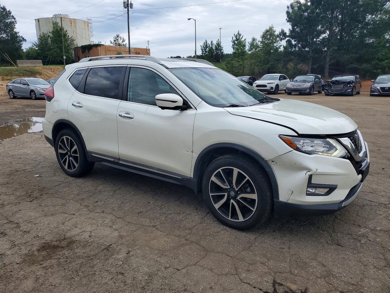 2019 Nissan Rogue Sl White vin: 5N1AT2MV7KC719482