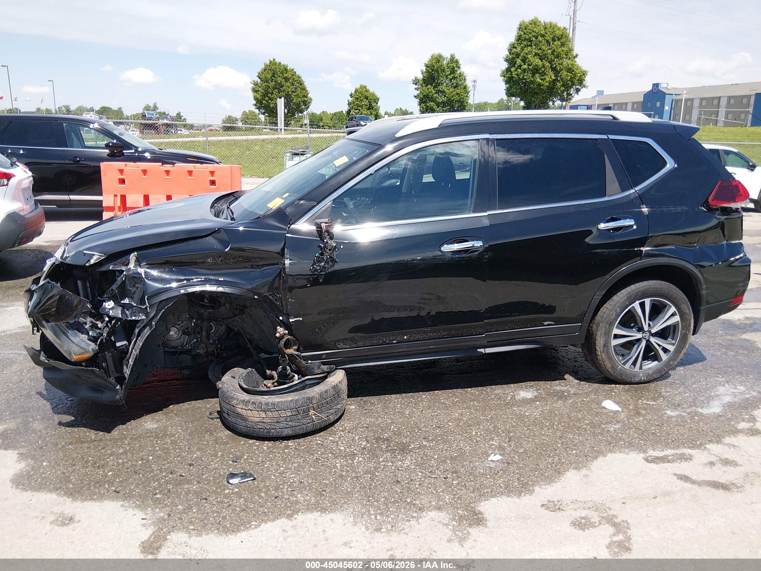 2019 Nissan Rogue Sv Black vin: 5N1AT2MV7KC782808