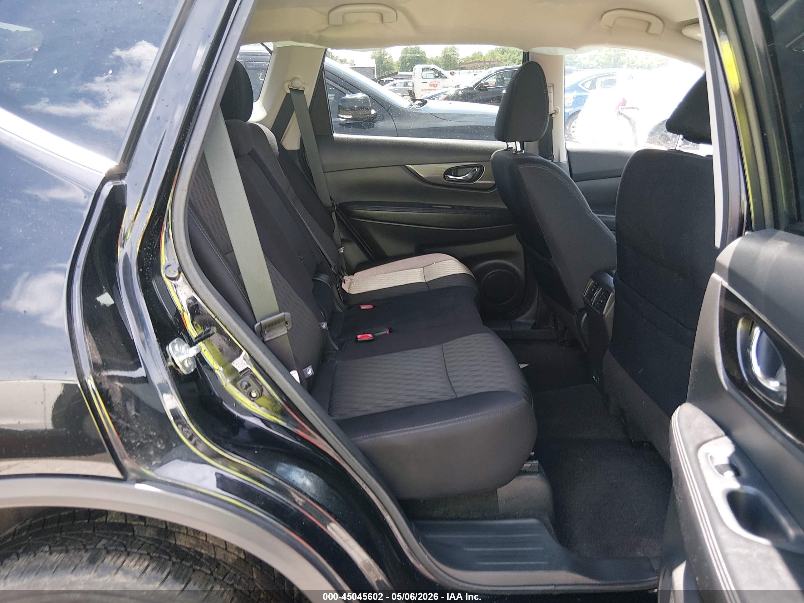 2019 Nissan Rogue Sv Black vin: 5N1AT2MV7KC782808
