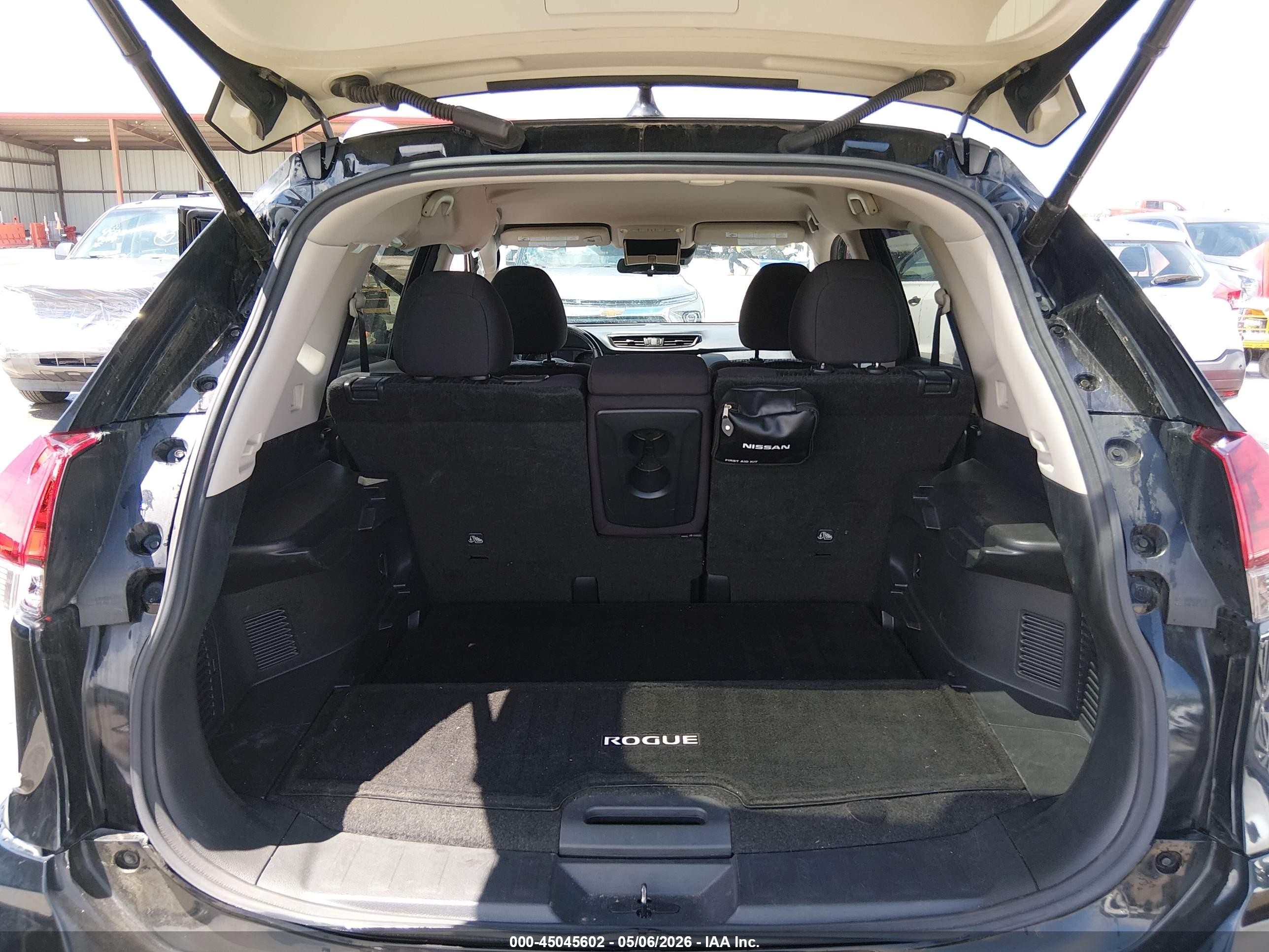 2019 Nissan Rogue Sv Black vin: 5N1AT2MV7KC782808