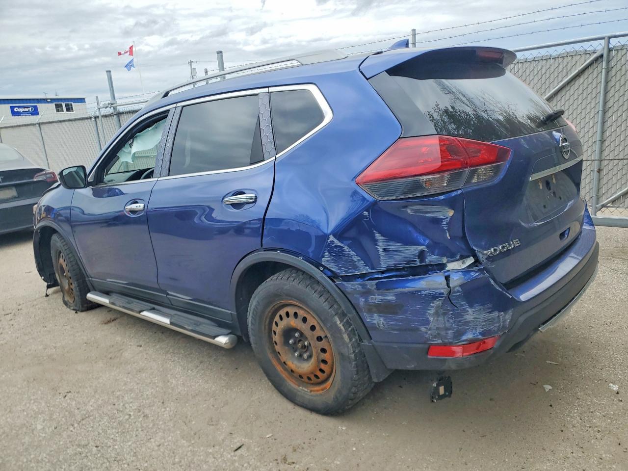 2020 Nissan Rogue S Blue vin: 5N1AT2MV7LC767792