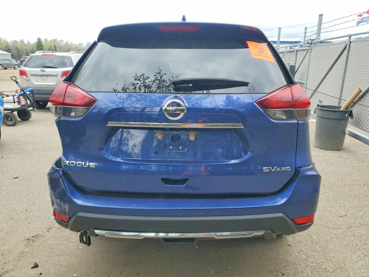 2020 Nissan Rogue S Blue vin: 5N1AT2MV7LC767792