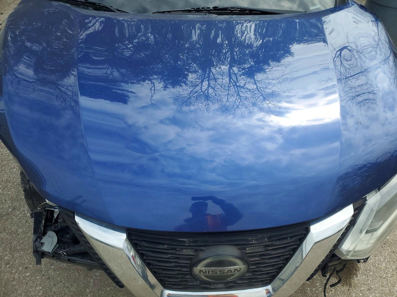 2020 Nissan Rogue S Blue vin: 5N1AT2MV7LC767792