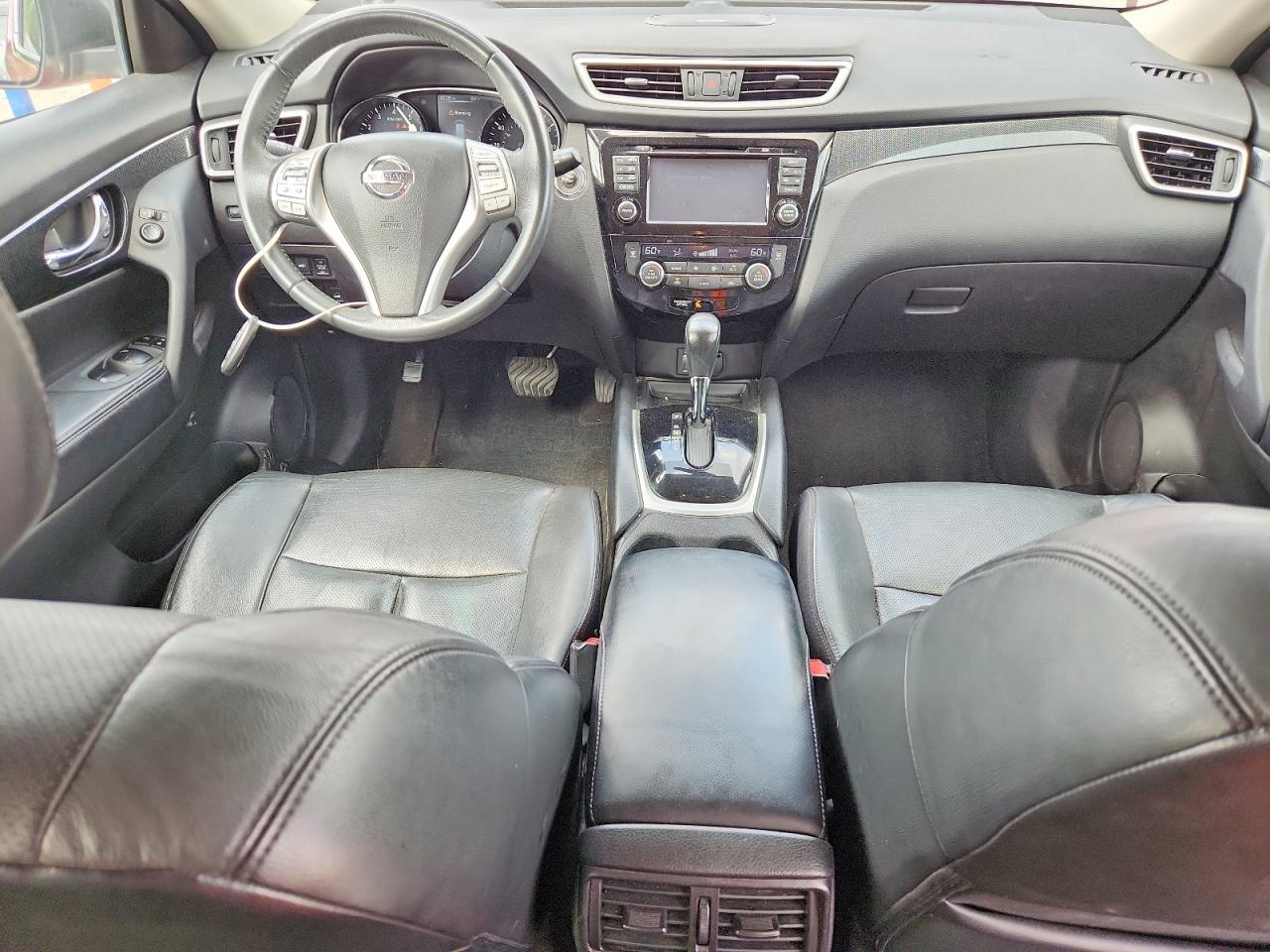 2014 Nissan Rogue Sl Красный vin: 5N1AT2MV8EC754987
