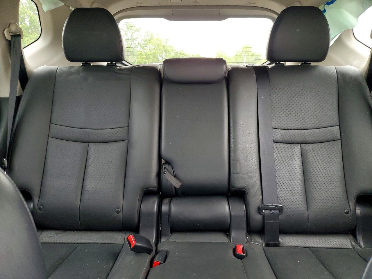 2014 Nissan Rogue Sl Красный vin: 5N1AT2MV8EC762734