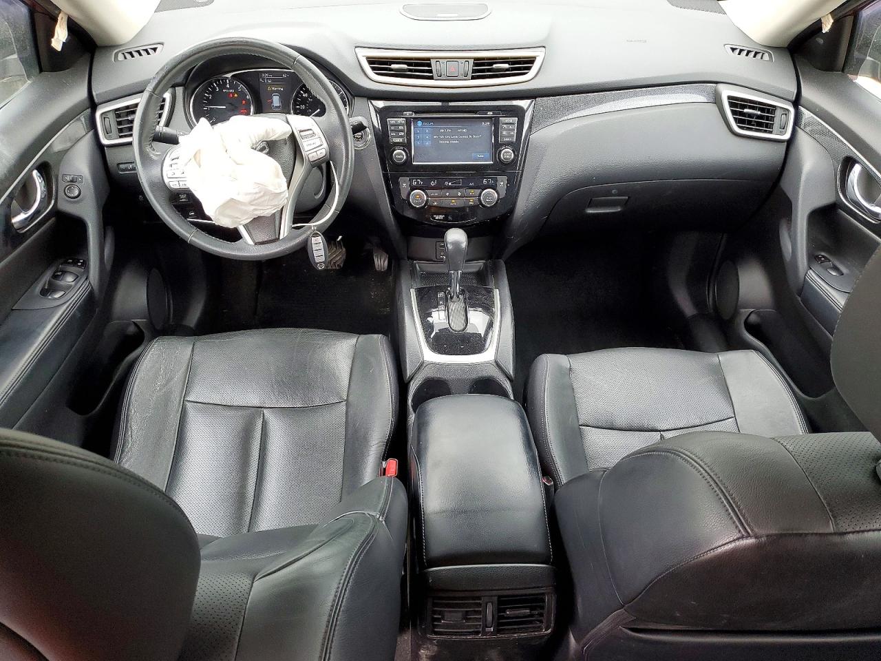 2014 Nissan Rogue Sl Красный vin: 5N1AT2MV8EC762734