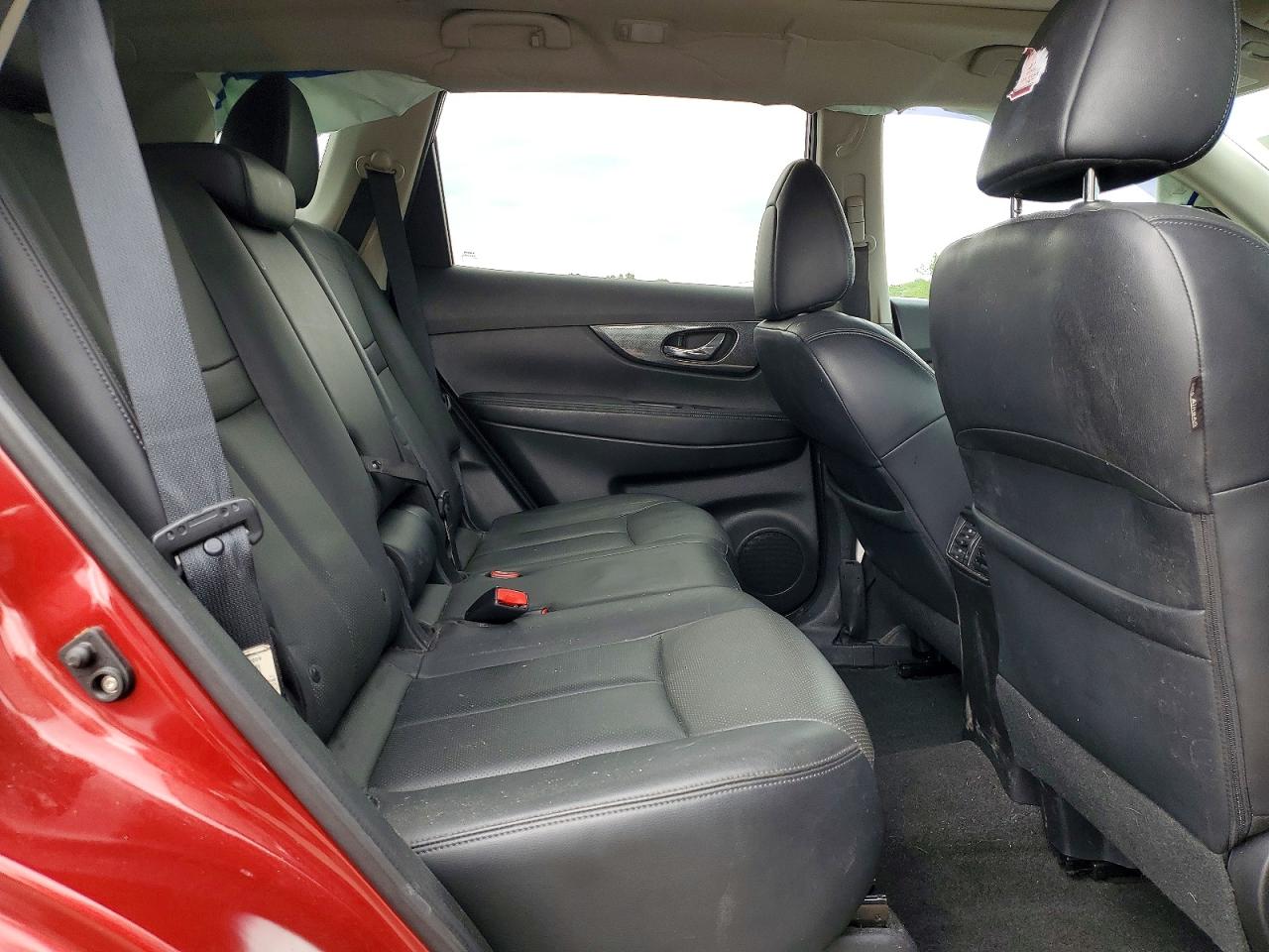 2014 Nissan Rogue Sl Красный vin: 5N1AT2MV8EC762734