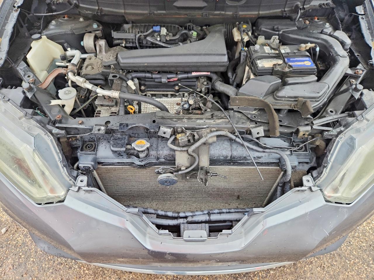 2014 Nissan Rogue S Gray vin: 5N1AT2MV8EC779940
