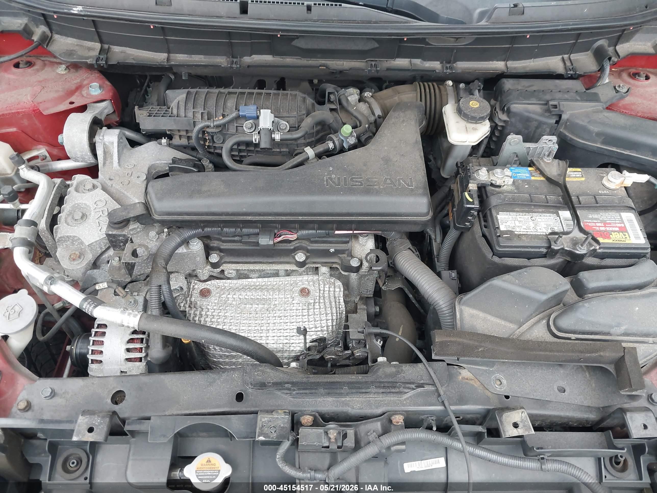 2014 Nissan Rogue Sl Красный vin: 5N1AT2MV8EC783065