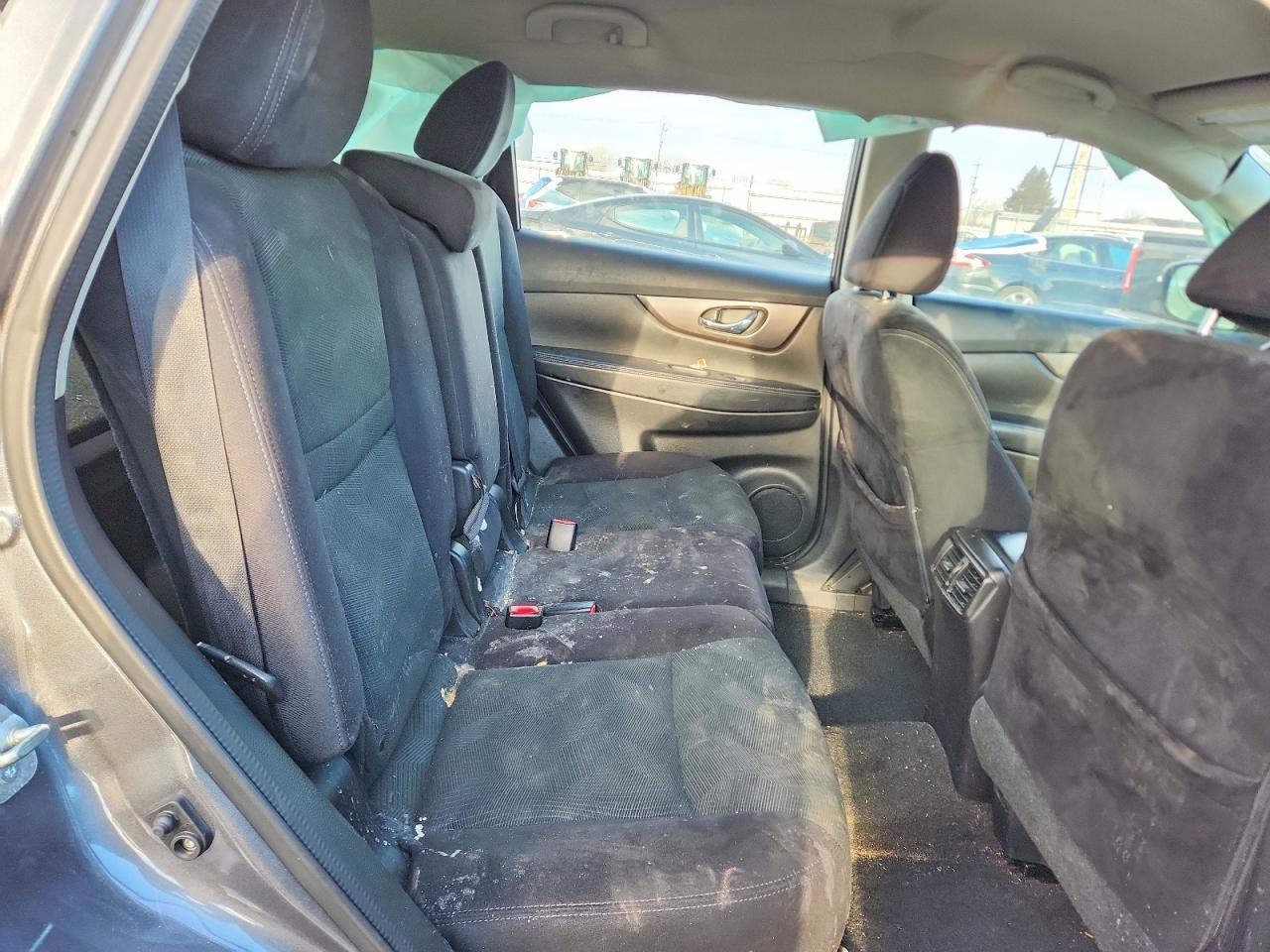 2014 Nissan Rogue S Серый vin: 5N1AT2MV8EC790307