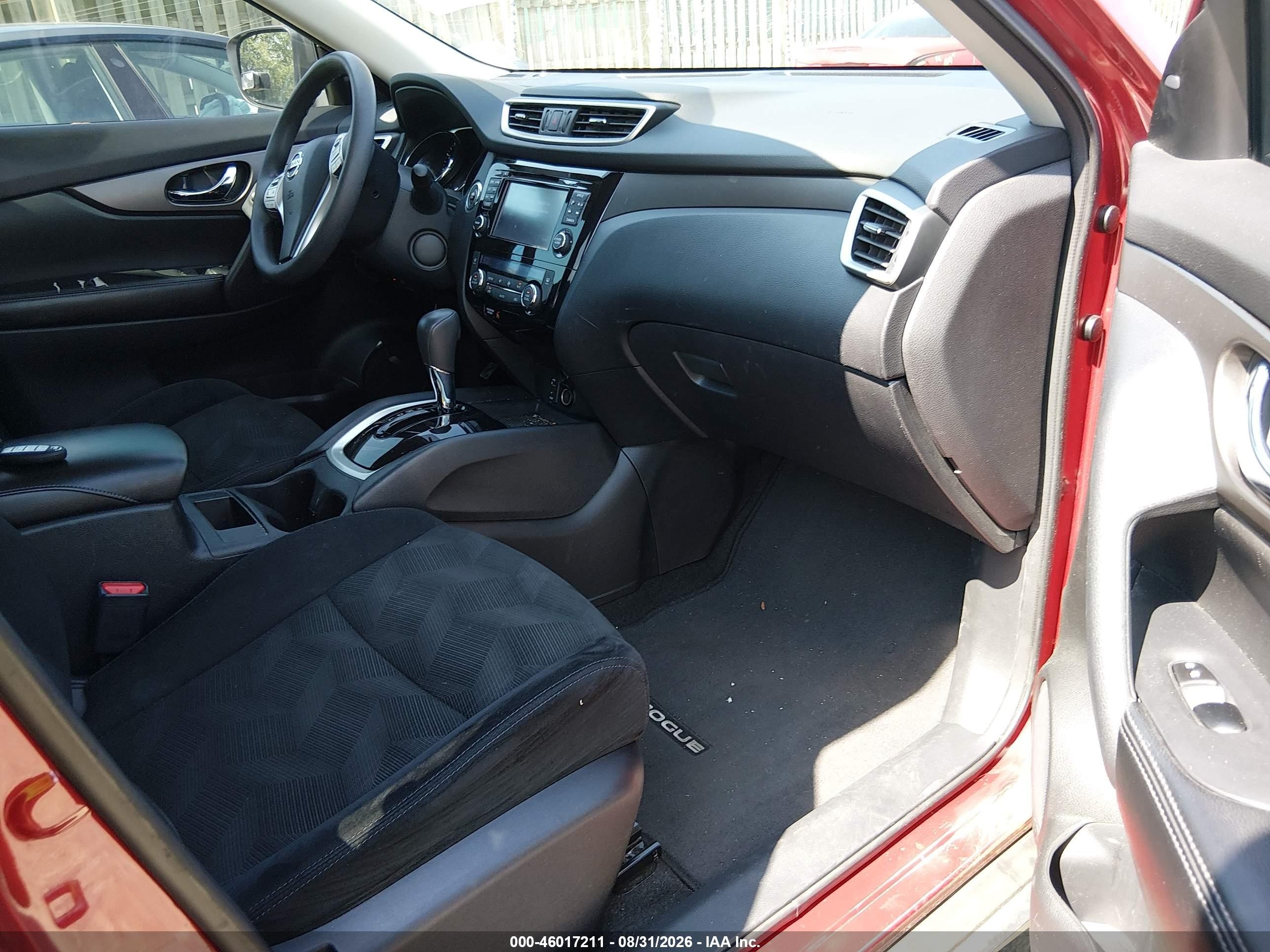 2014 Nissan Rogue Sv Burgundy vin: 5N1AT2MV8EC809471