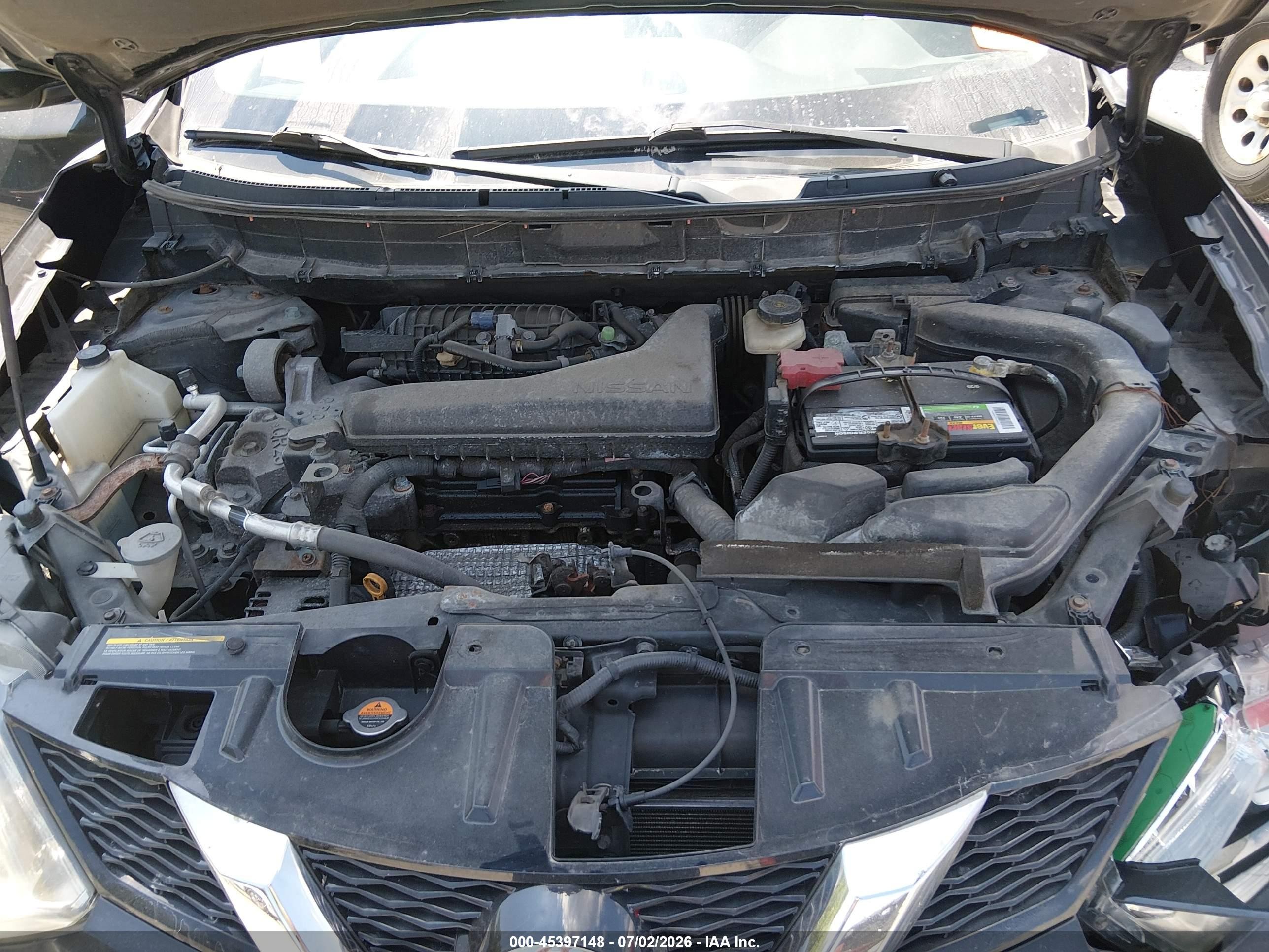 2014 Nissan Rogue Sl Gray vin: 5N1AT2MV8EC850098