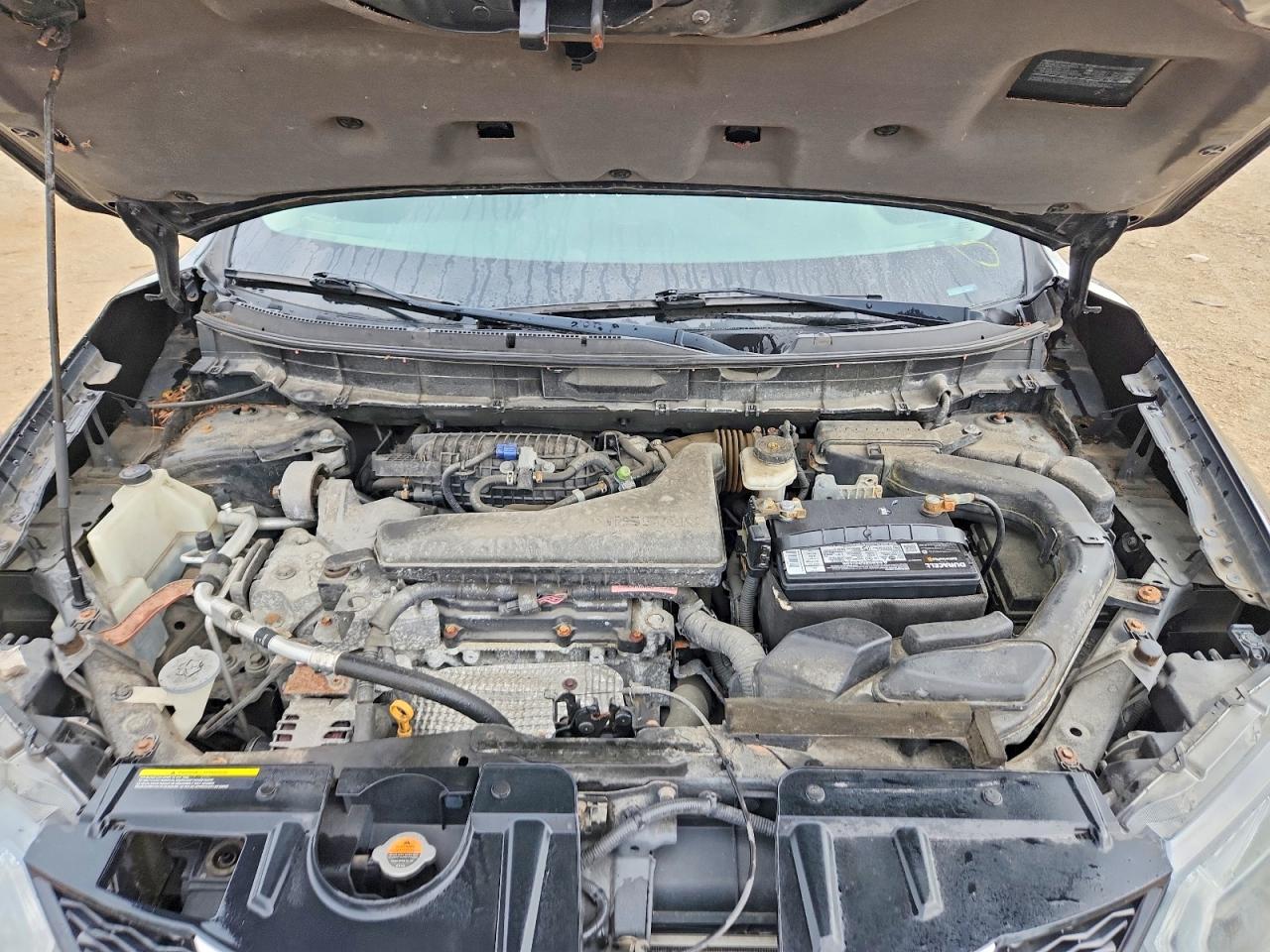 2014 Nissan Rogue Sl Черный vin: 5N1AT2MV8EC859979