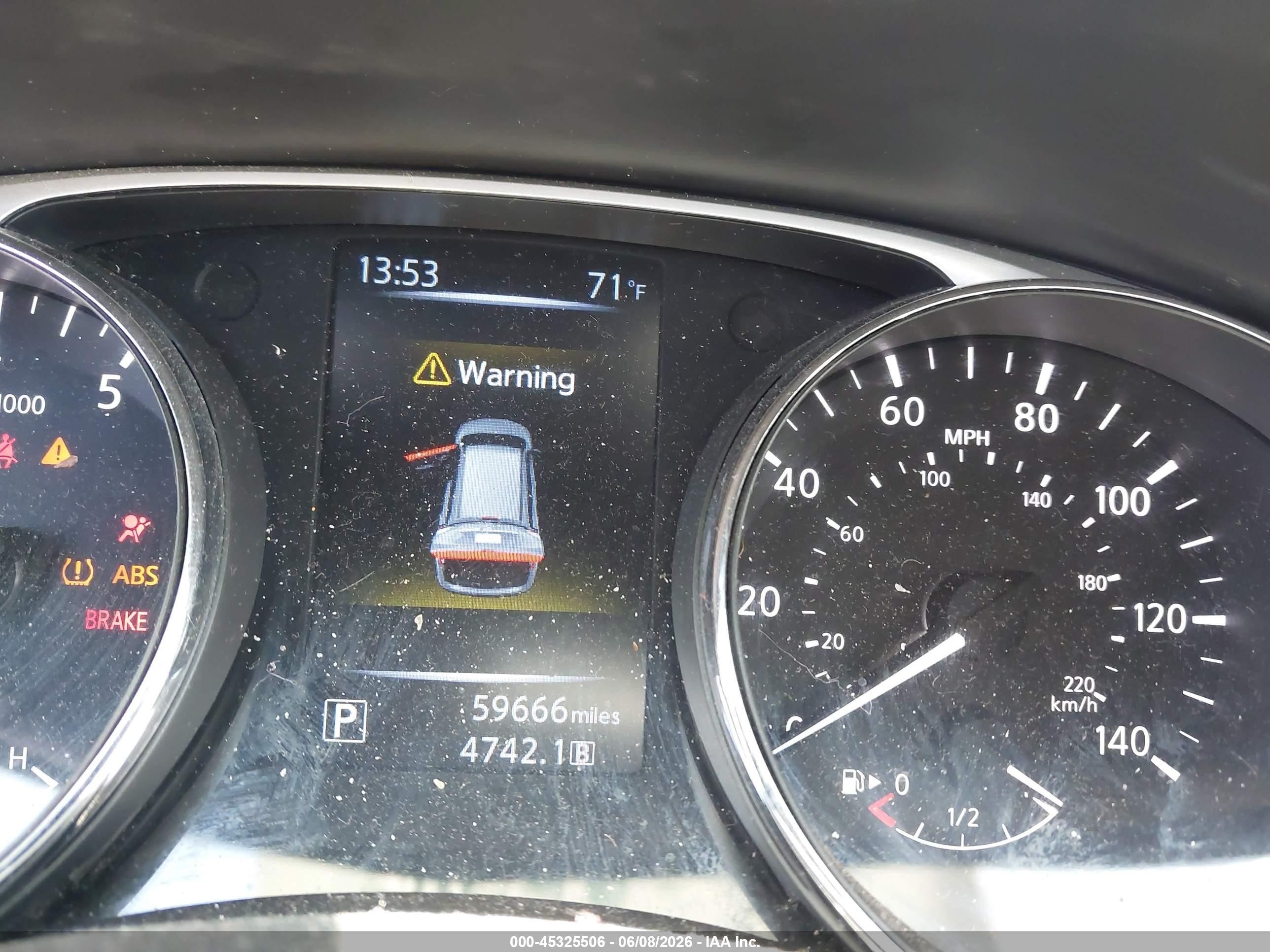 2014 Nissan Rogue Sl Orange vin: 5N1AT2MV8EC860145