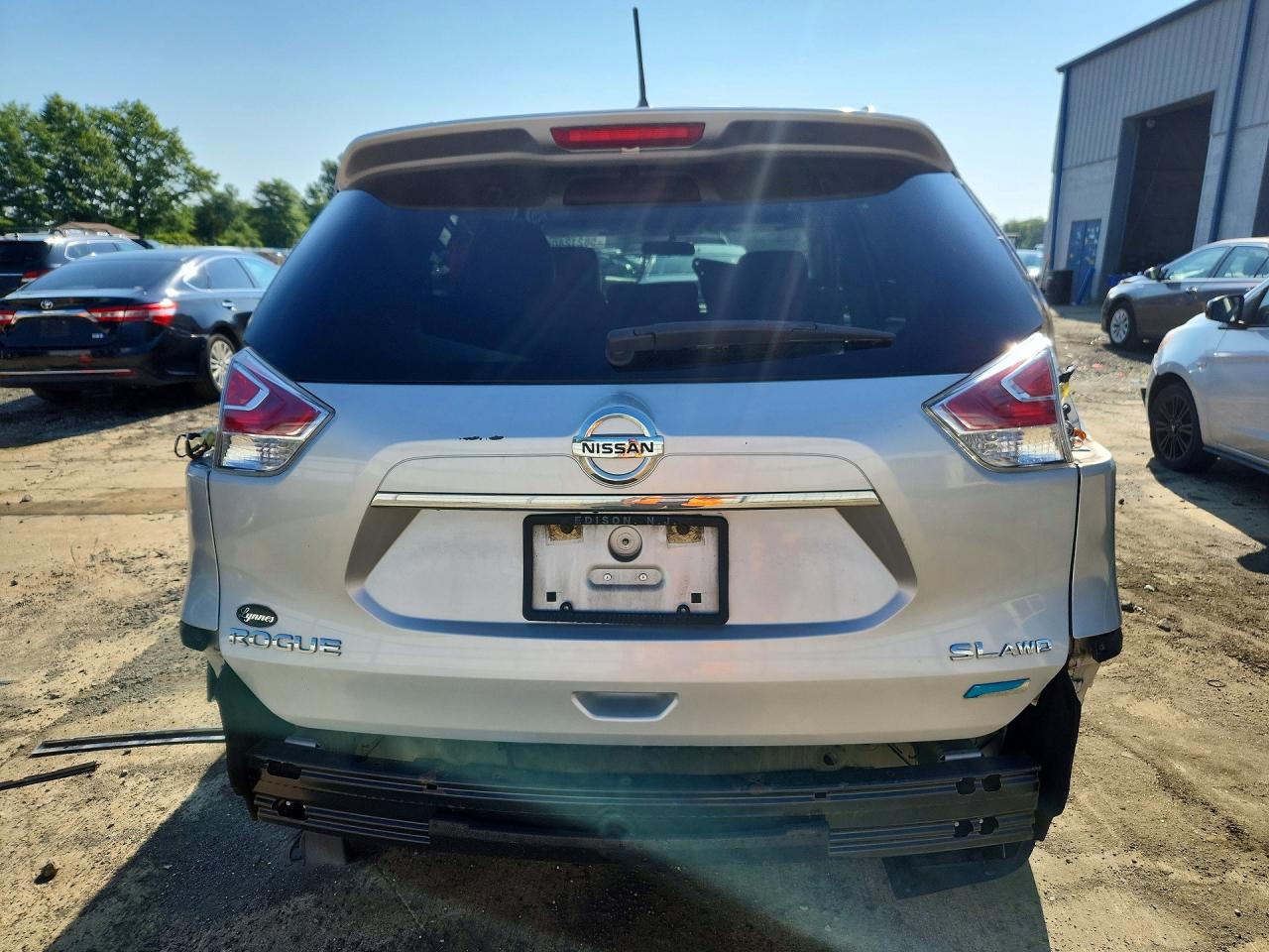 2014 Nissan Rogue Sl Серебряный vin: 5N1AT2MV8EC863529
