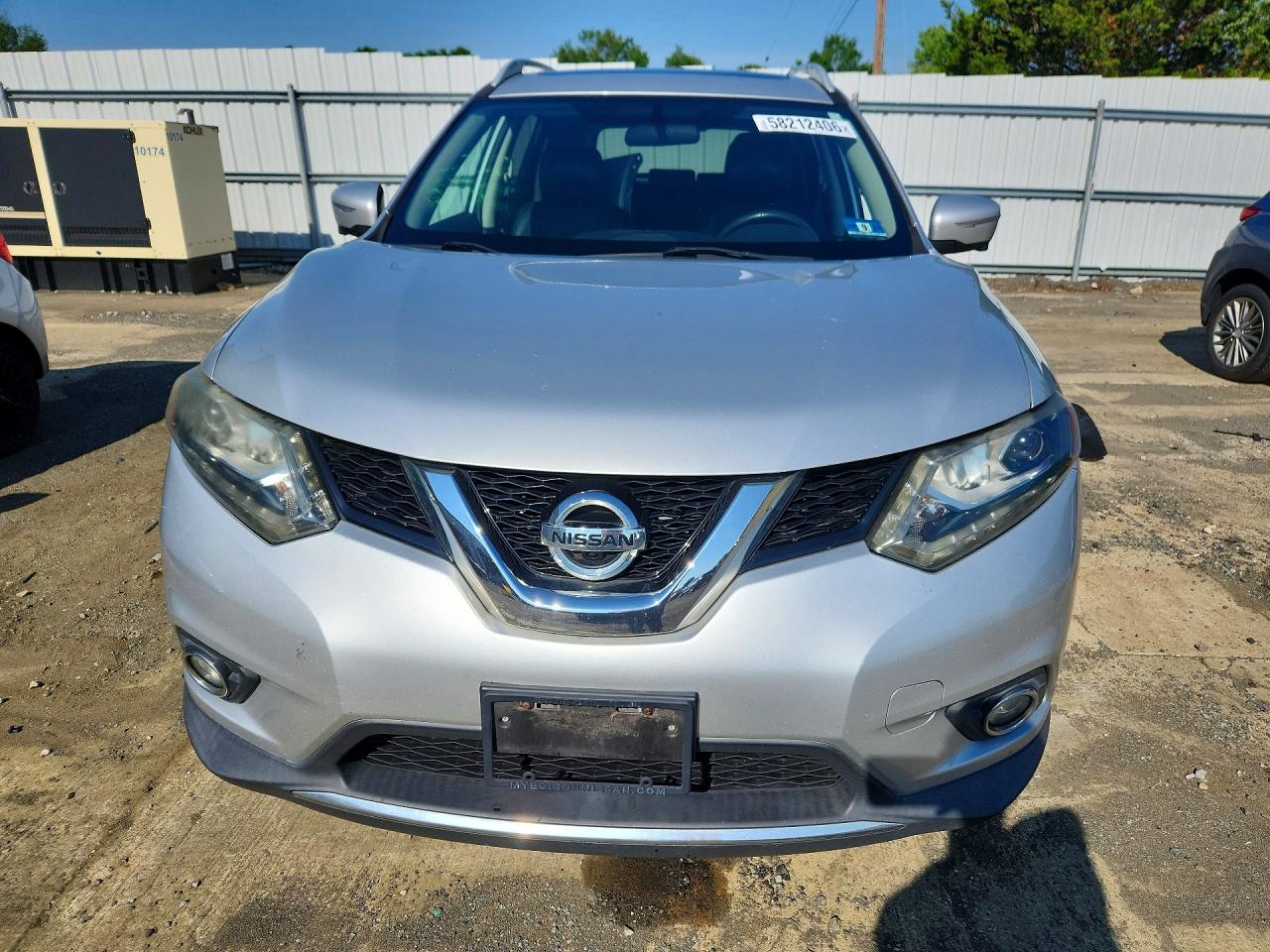 2014 Nissan Rogue Sl Серебряный vin: 5N1AT2MV8EC863529