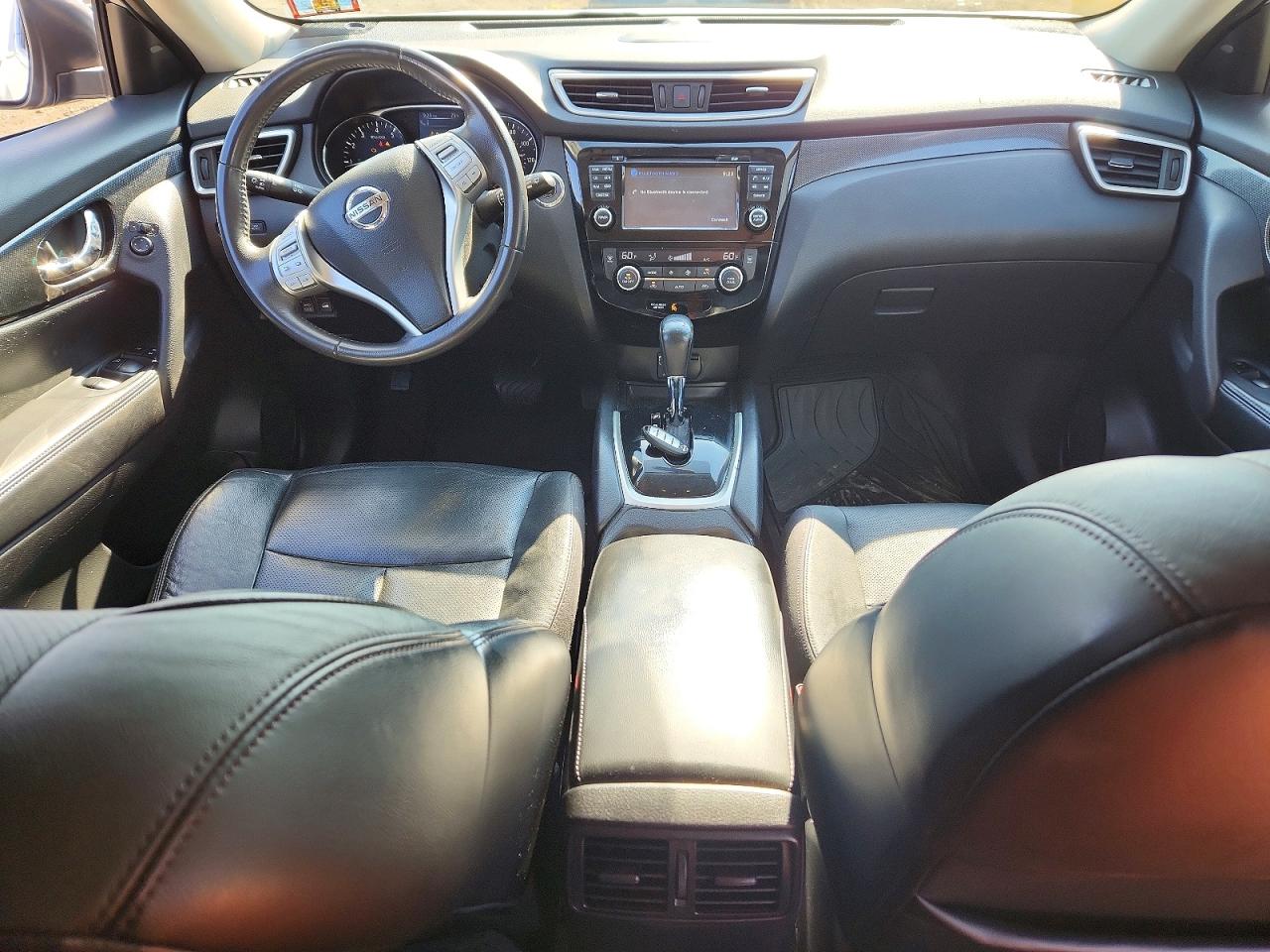 2014 Nissan Rogue Sl Серебряный vin: 5N1AT2MV8EC863529