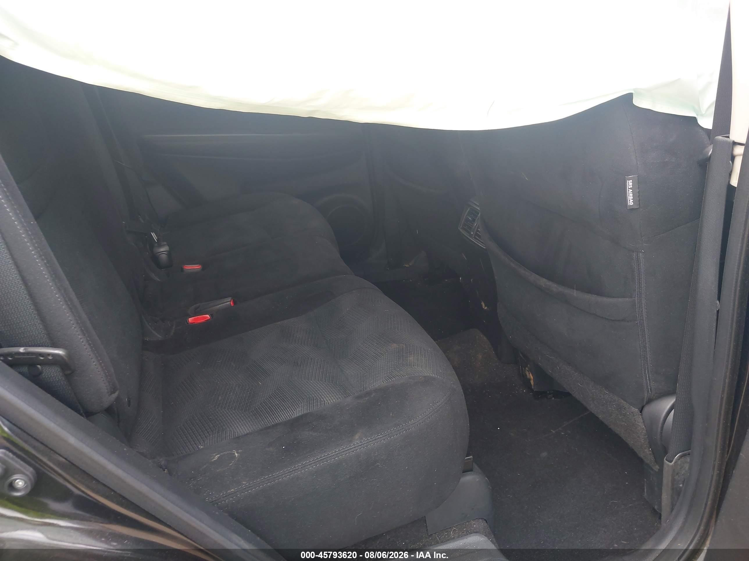2014 Nissan Rogue Sv Black vin: 5N1AT2MV8EC870738